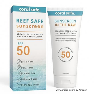 Reef Safe Sunscreen Travel Lotion SPF 50 - Mexico by reef safe sunscreen