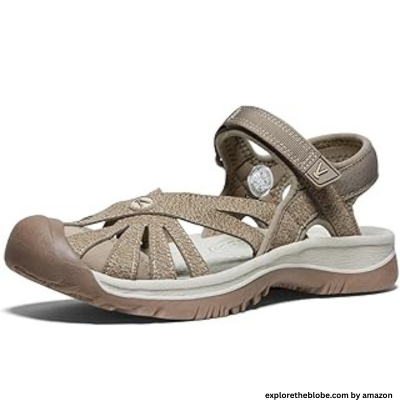 KEEN Women's Rose Casual Closed Toe Sandals by best sandals for walking